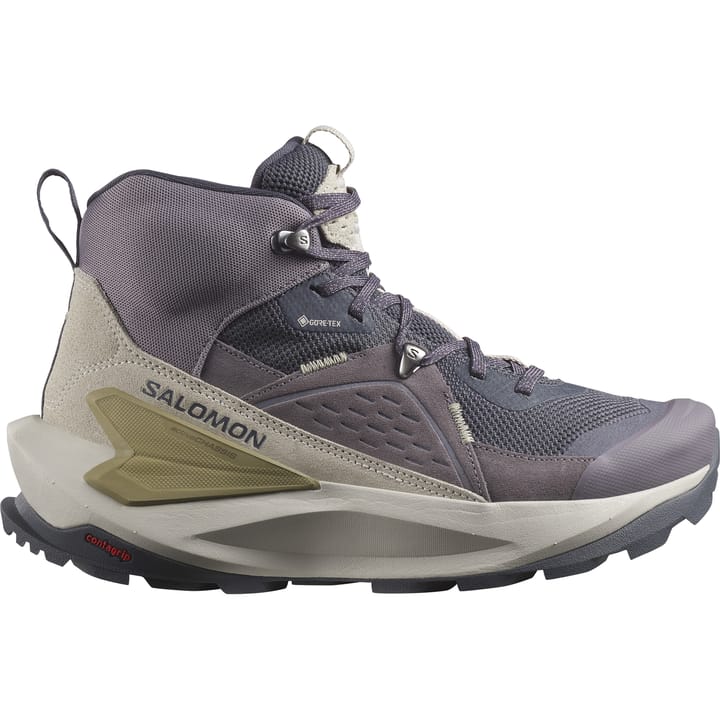 Salomon Women's Elixir Mid GORE-TEX Nine Iron/Shark/Silver Salomon Women's Elixir Mid GORE-TEX Nine Iron/Shark/Silver